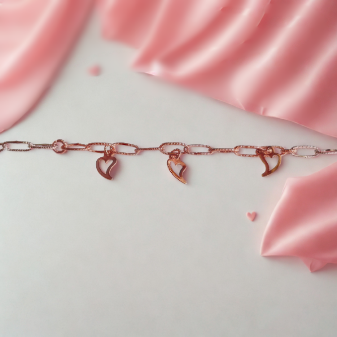 Dual-tone 92.5 Silver Bracelet